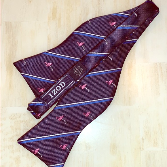 Izod Other - Pink Flamingo Bow Tie